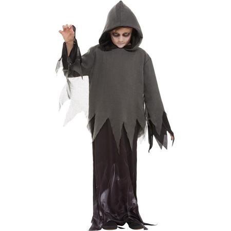 Beul & Magere Hein Kostuum | Lugubere Grafschender Halloween Kind Kind Kostuum | Medium / Large | Halloween | Verkleedkleding